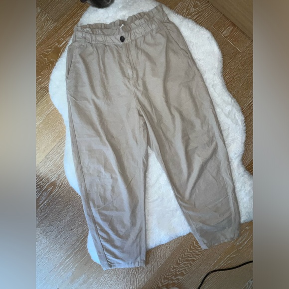 New without tag Zara Corduroy Beige Pants - Picture 5 of 10